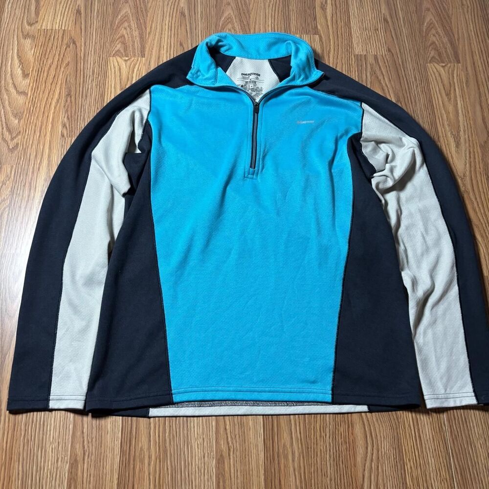Patagonia Capilene 3 Midweight Full Zip Jacket Women’s Medium Blue Fleece